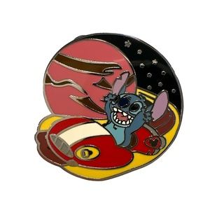 Cast Lanyard Collection 4 - Stitch on a Flying Saucer (Hands Up)